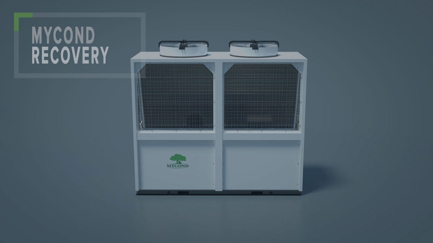 Modular heat pump, RECOVERY MCU-YHR series